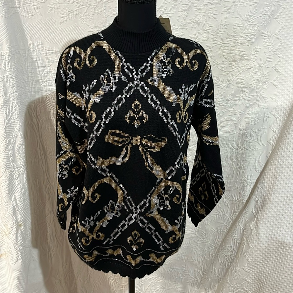 Vintage Dana Scott‎ holiday sweater, size medium, NWT